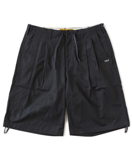 FAT ハーフパンツ ワイドパンツ パンツ DRILLHALF メンズ : ZOZOTOWN