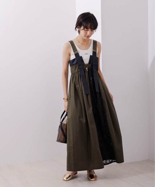 Eimee Law（エイミーロウ） サロペットスカート 38 ブラック