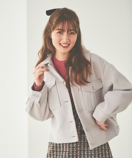 「31 Sons de mode」 ジャケット 36 ラベンダー レディース_画像7