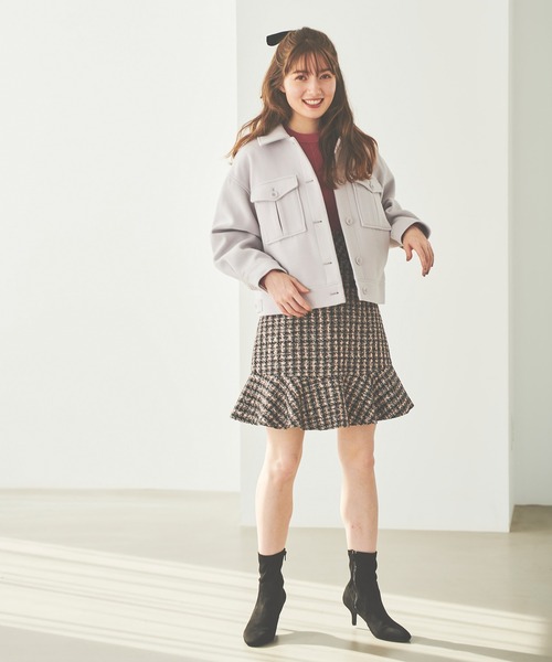 「31 Sons de mode」 ジャケット 36 ラベンダー レディース_画像9