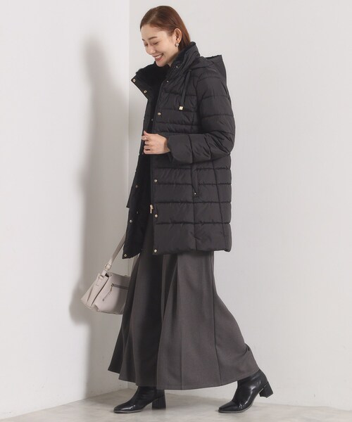 ITS'DEMO（イッツデモ） コート アウター 「撥水加工」中綿フード