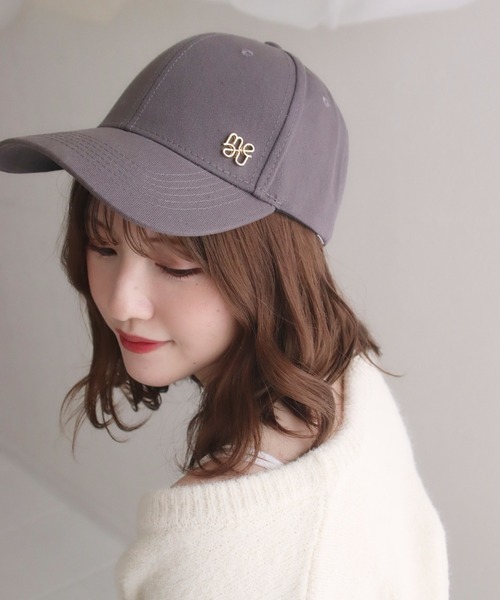 「mellowneon」 キャップ FREE アイボリー レディース_画像7