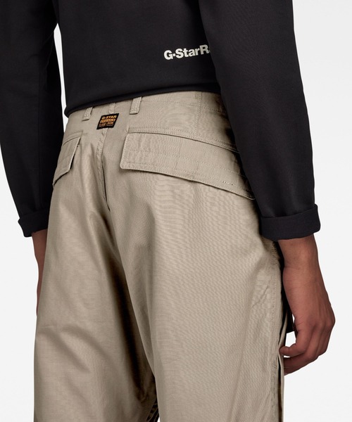 「G-STAR」 カーゴパンツ 30/30 ライトグレー メンズ_画像3