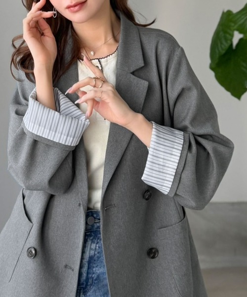 mily bilet ジャケット テーラードジャケット 入園式 レディース