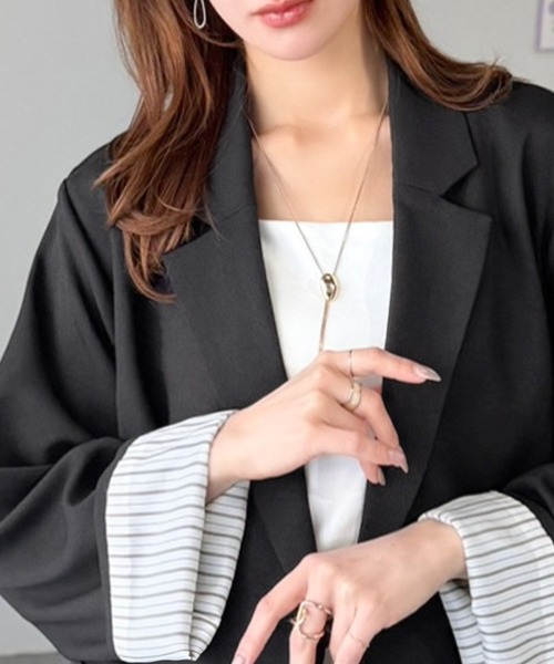mily bilet ジャケット テーラードジャケット 入園式 レディース