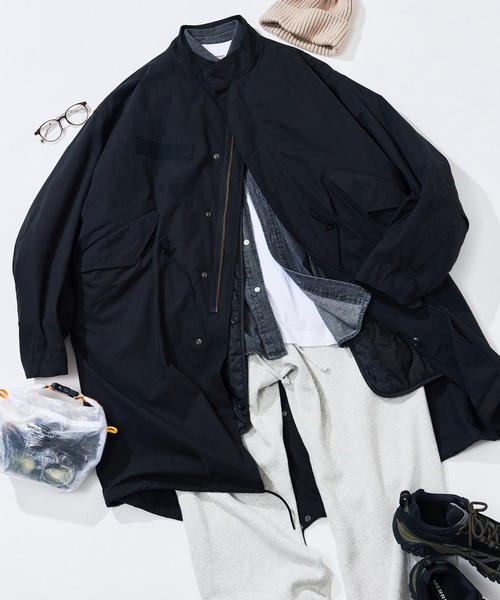 FREAK'S STORE（フリークスストア） モッズコート MEDIUM ブラック