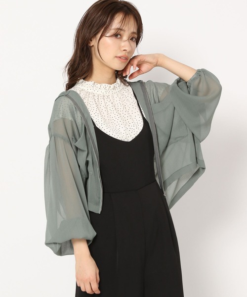 「mysty woman」 カーディガン FREE アイボリー レディース_画像5