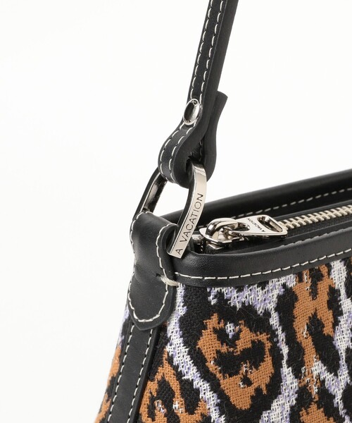 トートバッグ A VACATION / KIT LEOPARD ショルダーバッグ レディースの画像