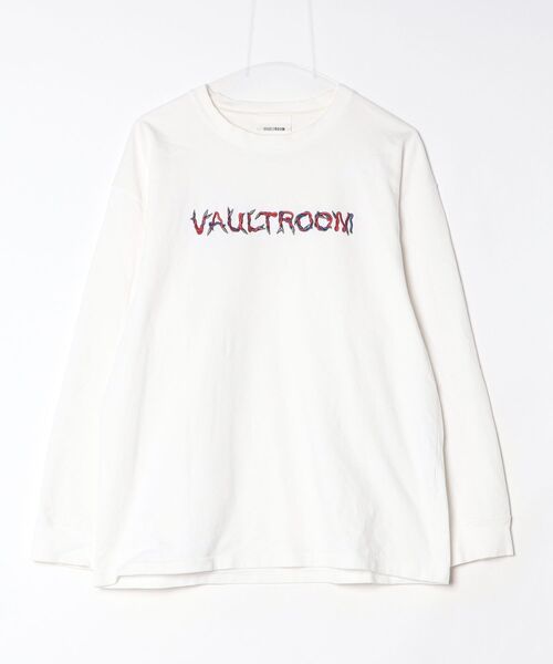 VAULTROOM 長袖Tシャツ M ホワイト メンズ : ZOZOTOWN Yahoo!店 - 通販