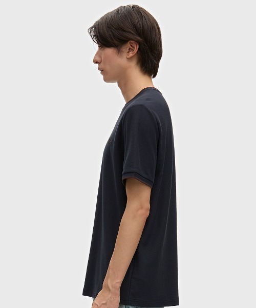 FRED PERRY（フレッドペリー） tシャツ Trim Detail Crepe Pique T
