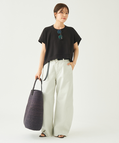 plage（プラージュ） デニムパンツ 38 ホワイト レディース : ZOZOTOWN