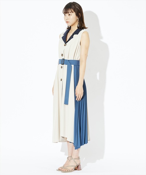 「REDYAZEL」 シャツワンピース SMALL ブルー レディース_画像2