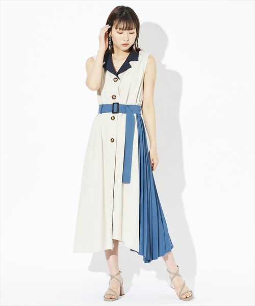 「REDYAZEL」 シャツワンピース SMALL ブルー レディース_画像6