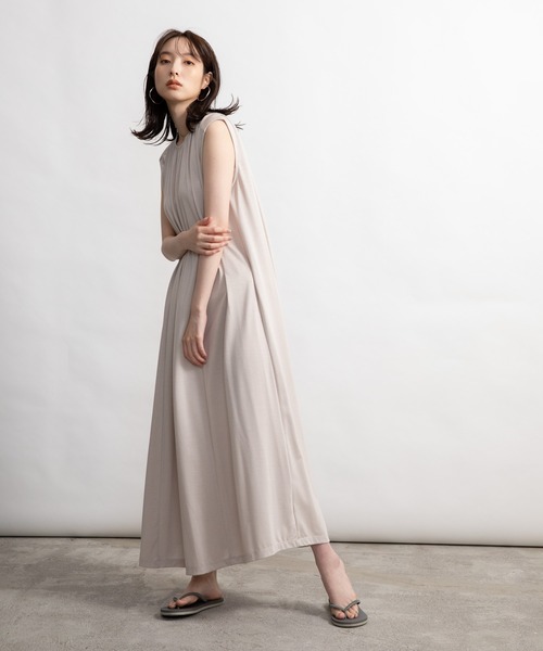 「Audrey and John Wad」 ノースリーブワンピース FREE ピンク レディース_画像2