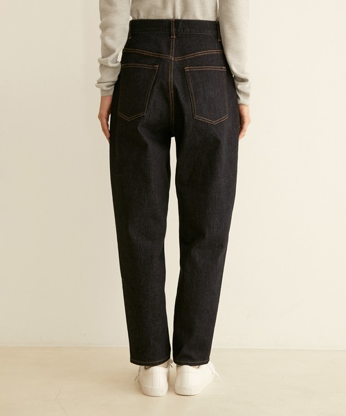 「SALON adam et rope'」 デニムパンツ M インディゴブルー レディース_画像8