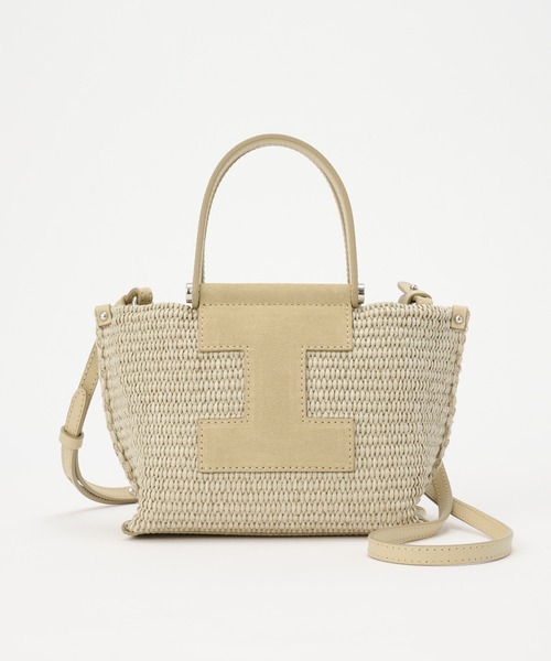 イアクッチ　ソルベット　 ベージュ トートバッグ IACUCCI（イアクッチ） トートバッグ ソルベット XS PAGLIA/SUEDE