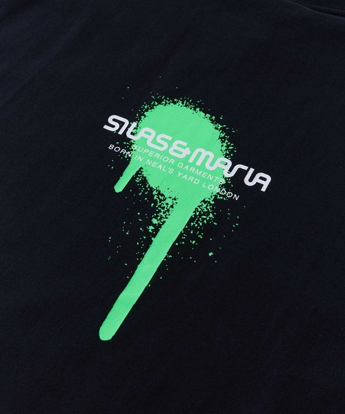 「SILAS」 半袖Tシャツ LARGE ホワイト メンズ_画像8