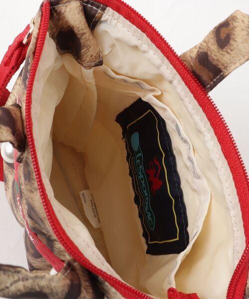 LeSportsac（レスポートサック） レオパード2WAYバッグ - ブラウン
