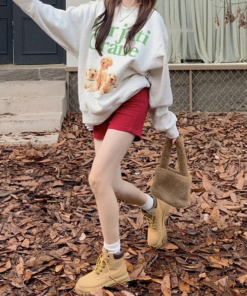 「HALEY PESCA」 スウェットカットソー LARGE ホワイト系その他 レディース_画像7