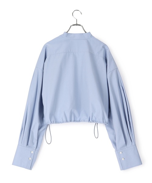 「ADAM ET ROPE'」 長袖ブラウス FREE チャコールグレー レディース_画像7