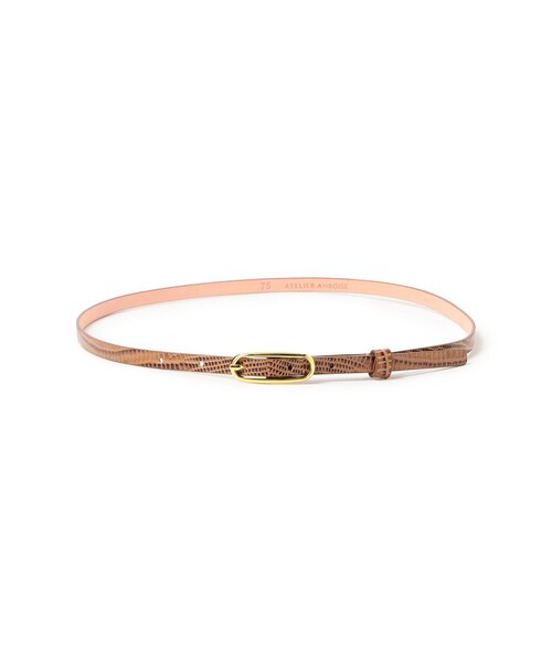 conte ベルト 「別注」「ATELIER AMBOISE for conte」リバーシブル