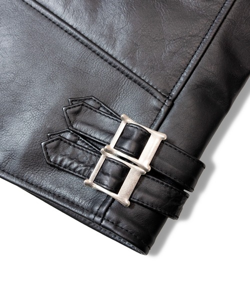 JACKROSE（ジャックローズ） レザージャケット M ブラック メンズ