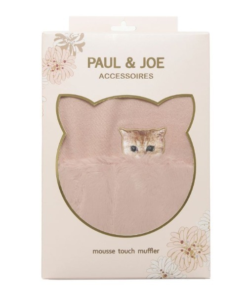 「PAUL & JOE ACCESSOIRES」 マフラー FREE キャメル レディース_画像2
