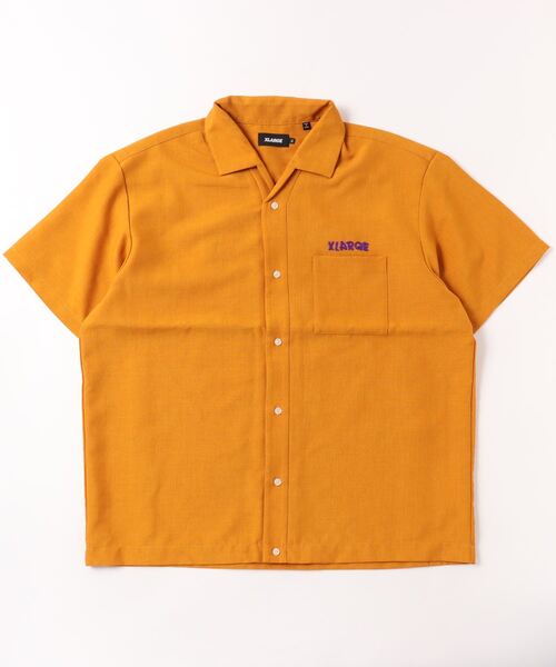 XLARGE（エクストラ ラージ） 半袖シャツ L マスタード メンズ