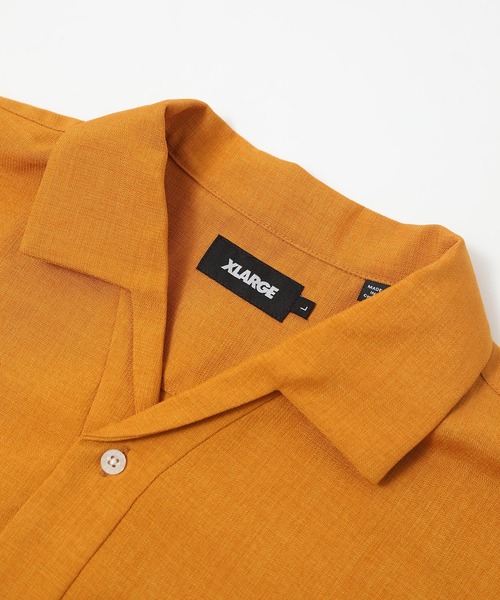 XLARGE（エクストラ ラージ） 半袖シャツ L マスタード メンズ