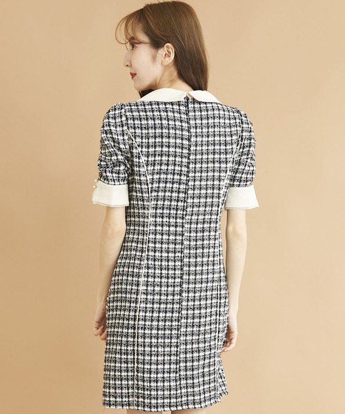 「TITTY&CO.」 半袖ワンピース SMALL ブラック レディース_画像5