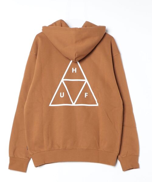 「HUF」 プルオーバーパーカー X-LARGE ブラウン系その他 メンズ_画像2