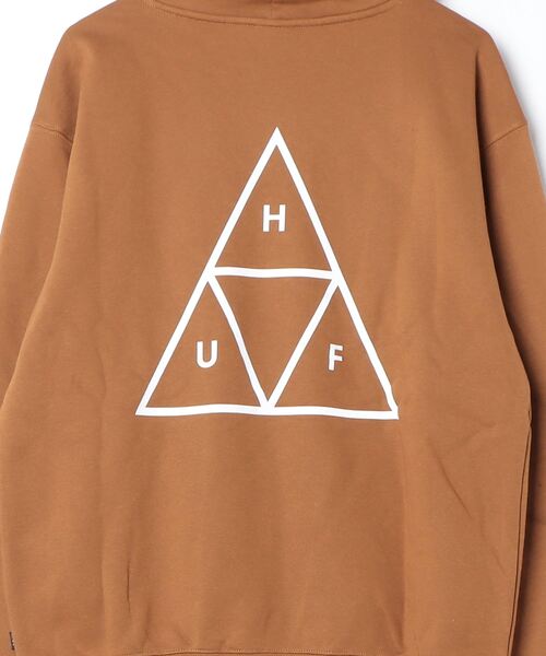 「HUF」 プルオーバーパーカー X-LARGE ブラウン系その他 メンズ_画像3