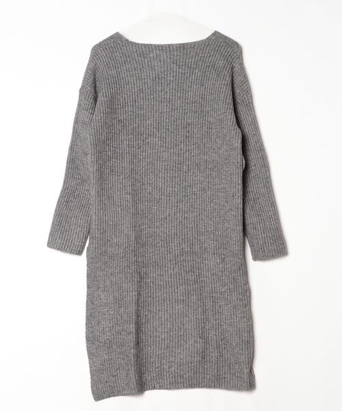 「fifth」 ニットワンピース - グレー レディース_画像2