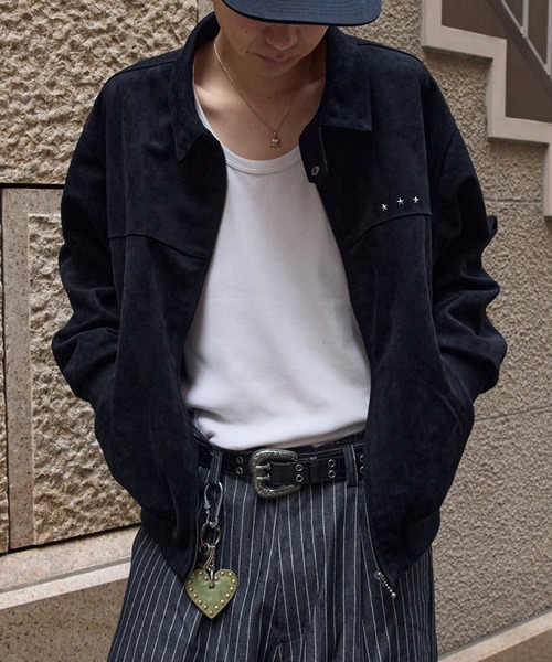 kutir（クティール） ブルゾン アウター FAKE SUEDE CROPPED JACKET