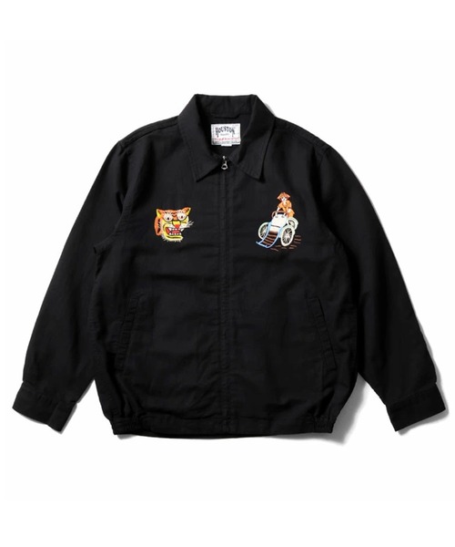 HOUSTON（ヒューストン） スマホショルダー ブルゾン アウター COTTON