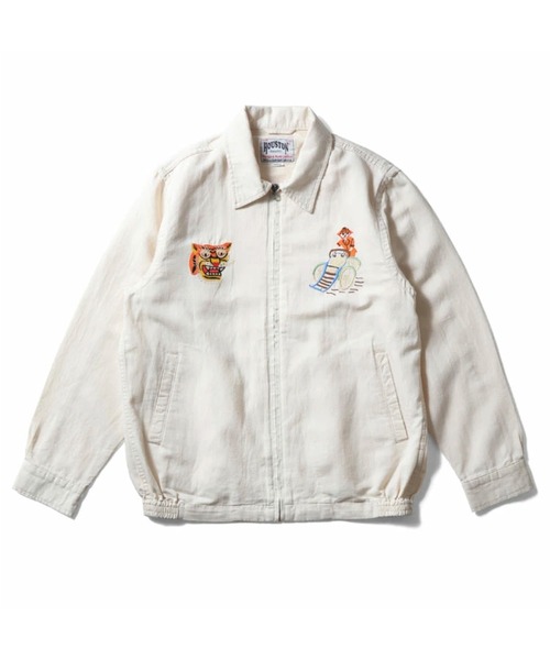 HOUSTON（ヒューストン） スマホショルダー ブルゾン アウター COTTON