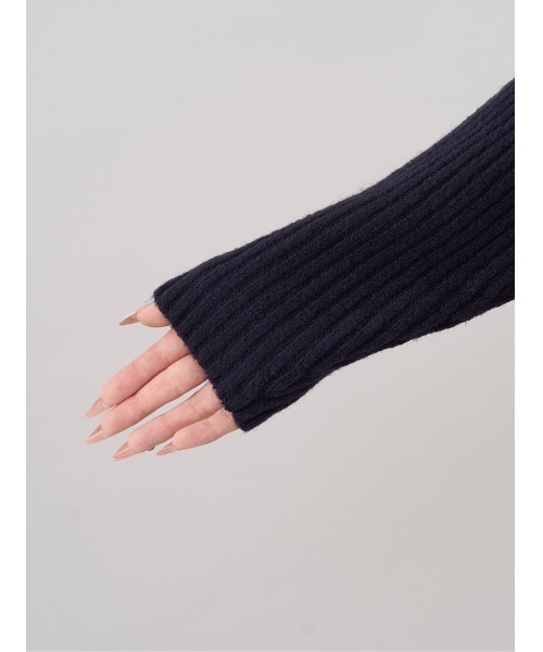 「Darich」 ニットワンピース FREE ネイビー レディースの画像