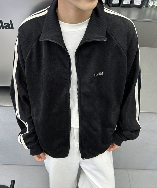 「neos」 「HALHAM」ブルゾン X-LARGE ブラック メンズ_画像5
