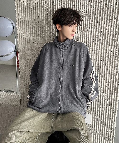 「neos」 「HALHAM」ブルゾン X-LARGE ブラック メンズ_画像9