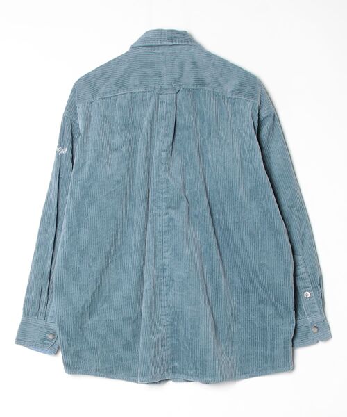「FAT」 長袖シャツ SKINNY(L) ブルー メンズの画像