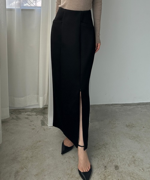 「Louere」 スカート X-LARGE チャコール レディース_画像9