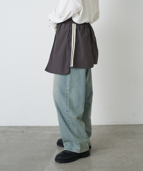 「etsinta」 ミニスカート ONE SIZE ネイビー レディース_画像4