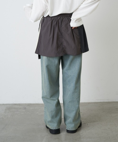 「etsinta」 ミニスカート ONE SIZE ネイビー レディース_画像5