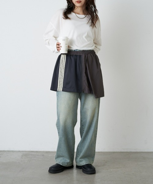 「etsinta」 ミニスカート ONE SIZE ネイビー レディース_画像7