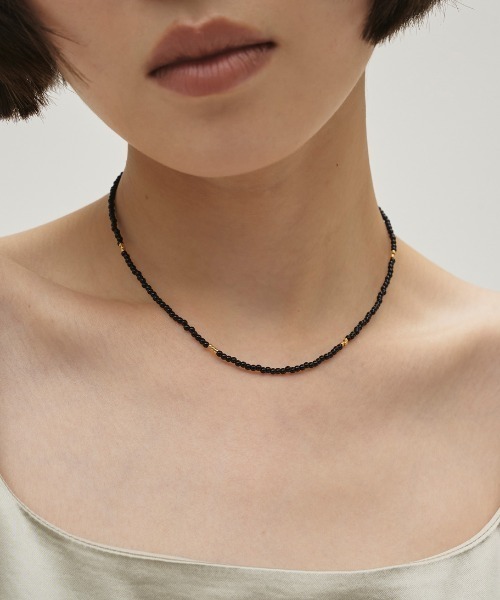 チョーカー Thin Beads Choker レディースの画像