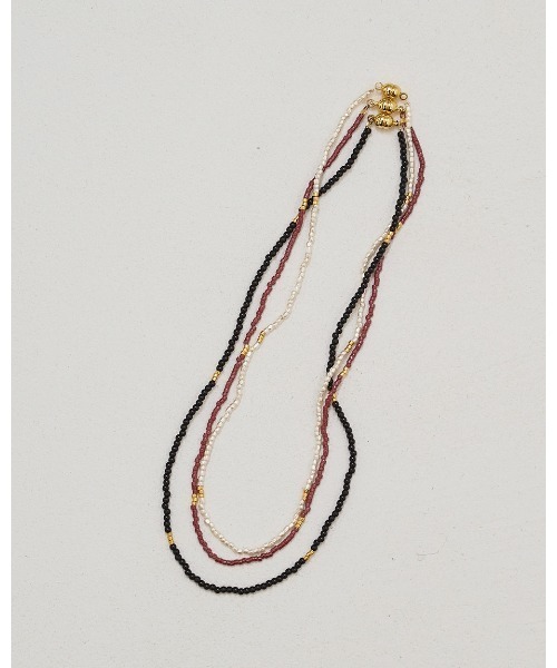 チョーカー Thin Beads Choker レディースの画像