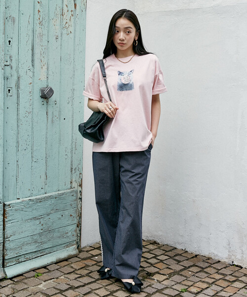 PEACH JOHN（ピーチジョン） tシャツ × PUBLUX/ピーチ・ジョン
