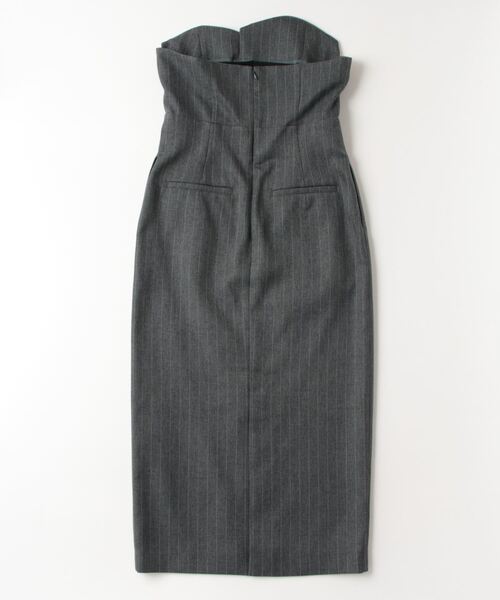 「UNITED ARROWS」 キャミソールワンピース 38 グレー レディース_1