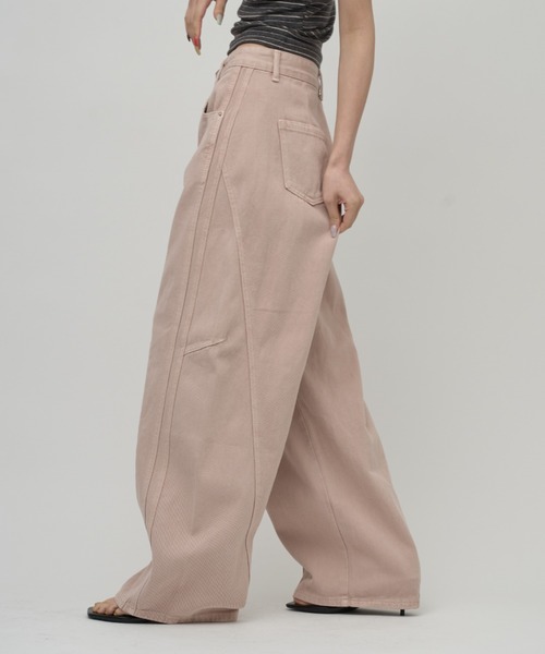 OFROOM ワイドパンツ ジーンズ デニム デニムパンツ Curve Denim Pants