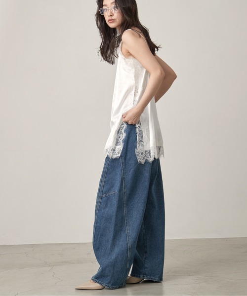 OFROOM ワイドパンツ ジーンズ デニム デニムパンツ Curve Denim Pants